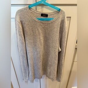 Charter Club Grey Cashmere Sweater